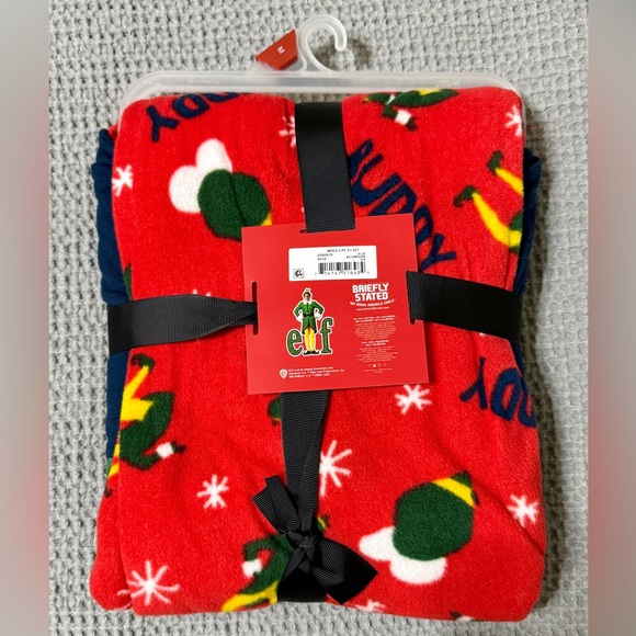 Briefly Stated Buddy the Elf PJ Set, Size M - Picture 6 of 8